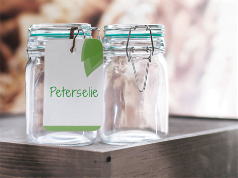 Etiketten voor kruidenpotjes Etiketten voor kruidenpotjes