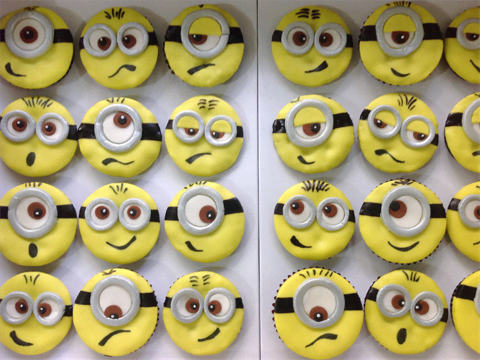 Minions cupcakes Minions cupcakes