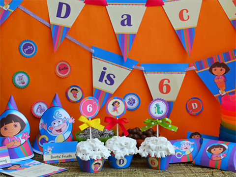 Aankleding kinderfeestje Aankleding kinderfeestje