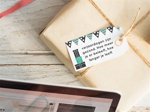 Persoonlijke cadeaulabel Persoonlijke cadeaulabel